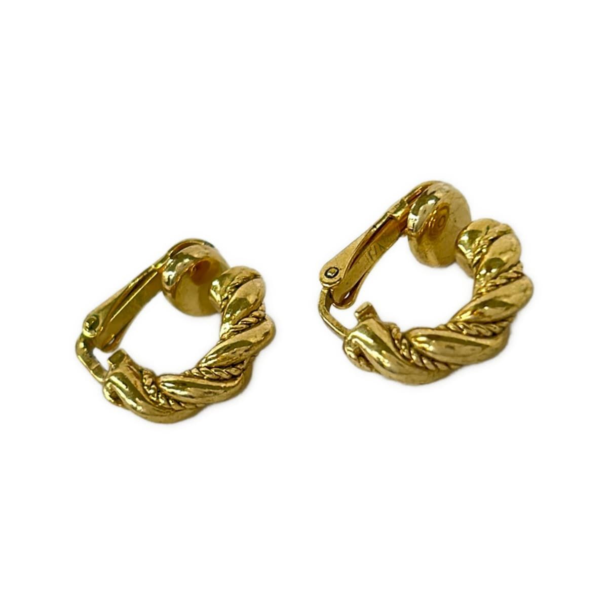 DIOR/ChristianDior(ディオール/クリスチャンディオール) イヤリング - ゴールド germany 刻印/ヴィンテージ 7,810円