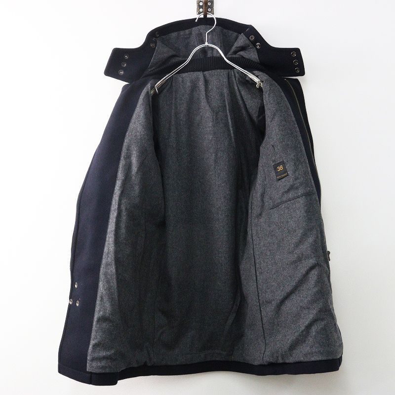サイベーシックス SCYE BASICS ウールカシミヤ ダッフルコート 38