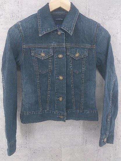 ◇ GAP ギャップ 長袖 Gジャン デニム ジャケット XXS インディゴ * 【1002799329545】