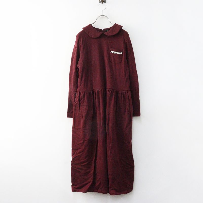 Jane Marple 2025AW ワンピース M 美品 2025AW ジェーンマープル Jane Marple ロゴレースポケットドレス