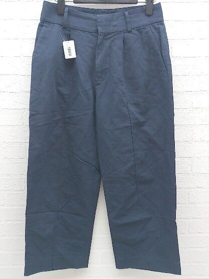 ◇ IENA イエナ スラックス パンツ 36 ネイビー * 1002799446242 【中古】 【1002799446242】