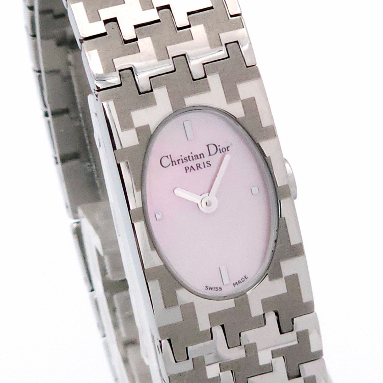 ★美品 Christian Dior クリスチャンディオール ミスディオール D70-100 QZ 動作品 ピンクシェル