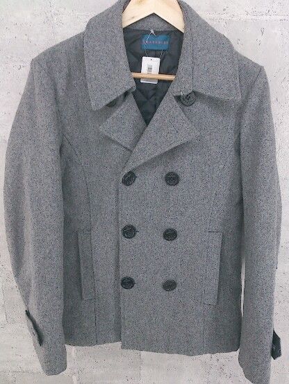 ■ RAGEBLUE レイジブルー 長袖 Pコート M グレー # 【1002799749039】