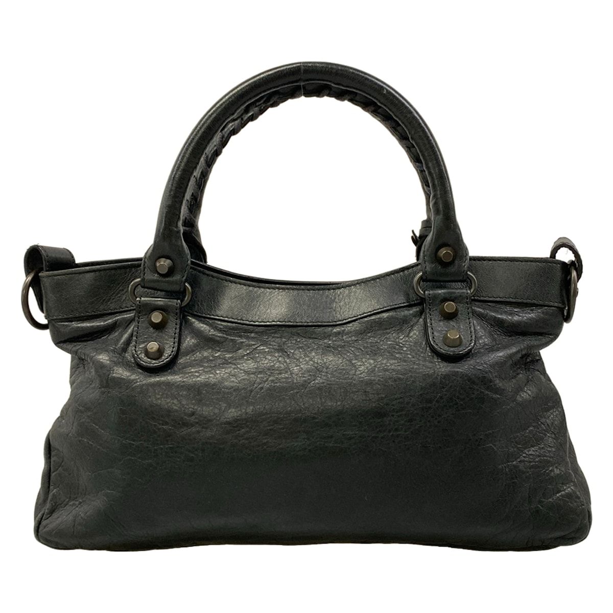 BALENCIAGA(バレンシアガ) ハンドバッグ ザ・ファースト 103208 黒 レザー