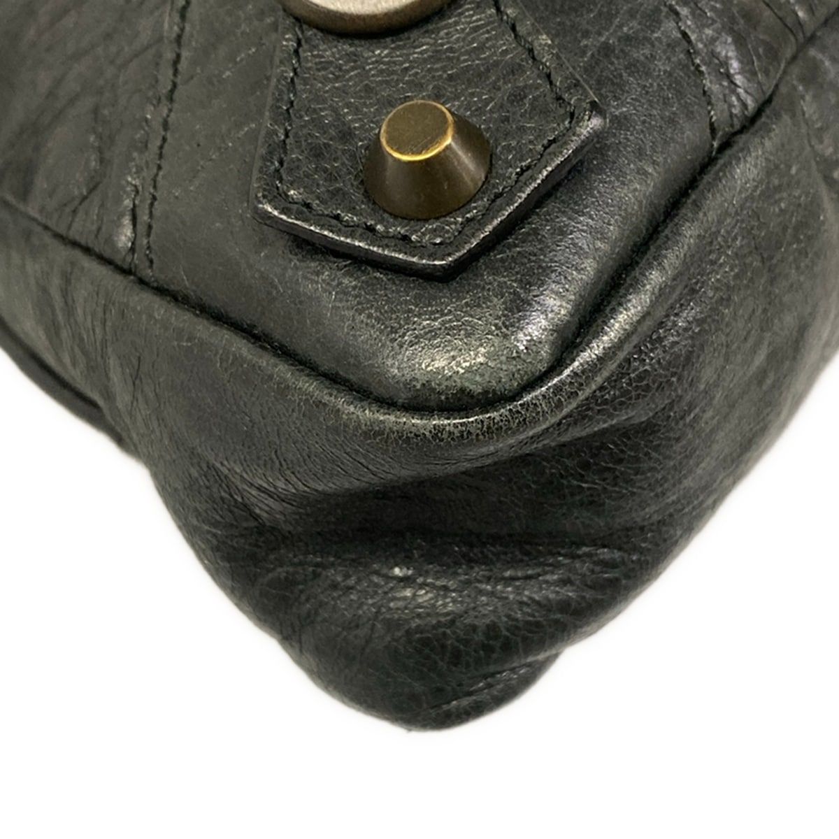 BALENCIAGA(バレンシアガ) ハンドバッグ ザ・ファースト 103208 黒 レザー