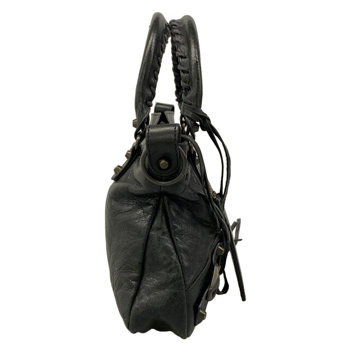 BALENCIAGA(バレンシアガ) ハンドバッグ ザ・ファースト 103208 黒 レザー