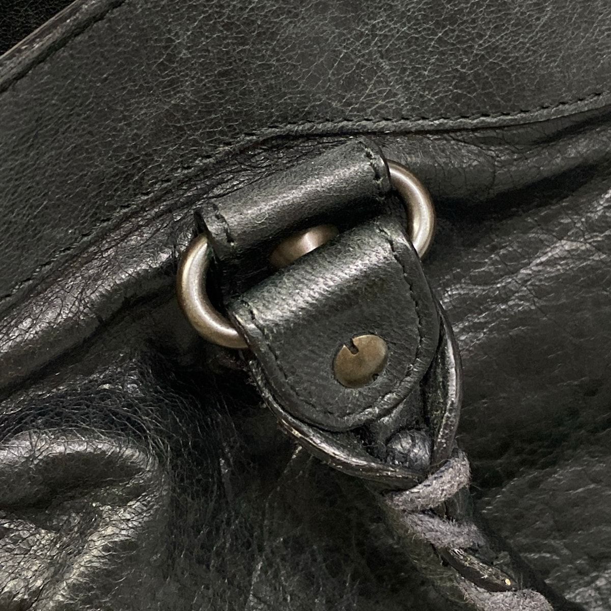 BALENCIAGA(バレンシアガ) ハンドバッグ ザ・ファースト 103208 黒 レザー