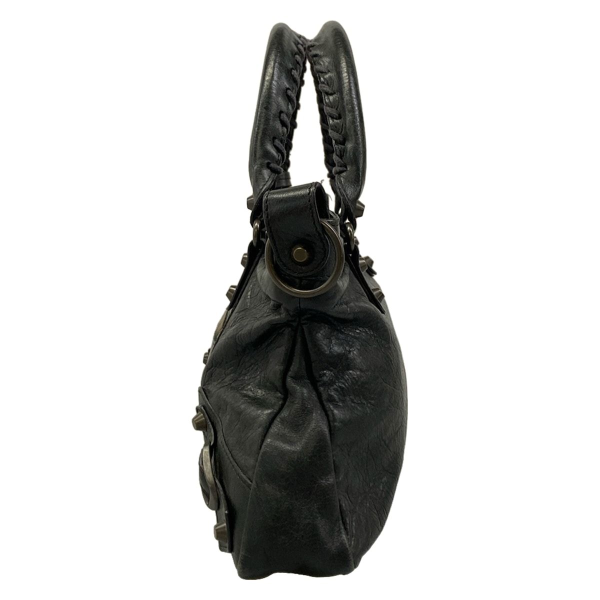 BALENCIAGA(バレンシアガ) ハンドバッグ ザ・ファースト 103208 黒 レザー