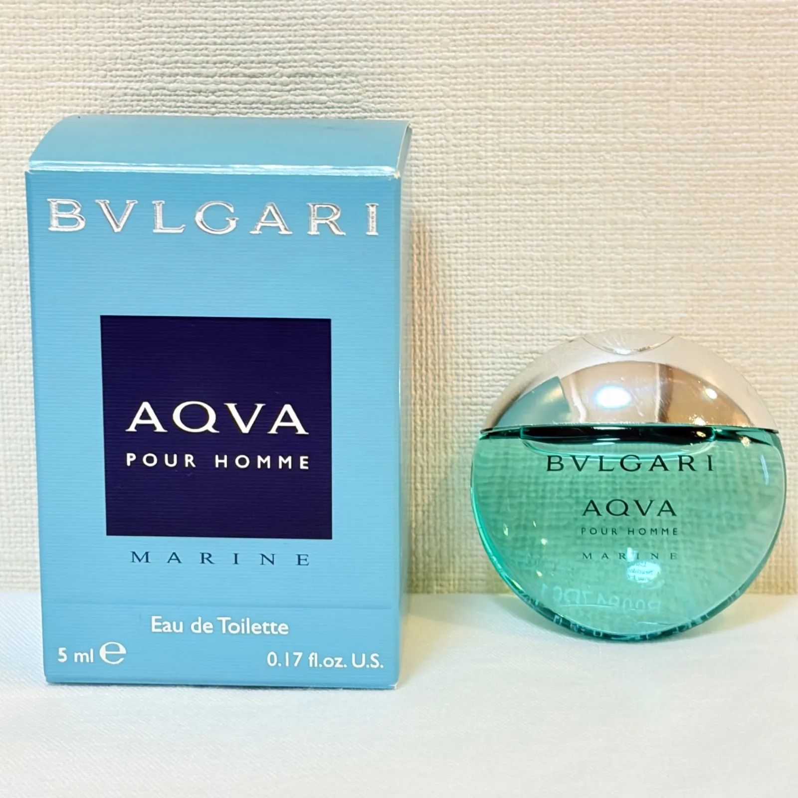 新品 BVLGARI AQVA pour homme marine eau de toilette ブルガリ