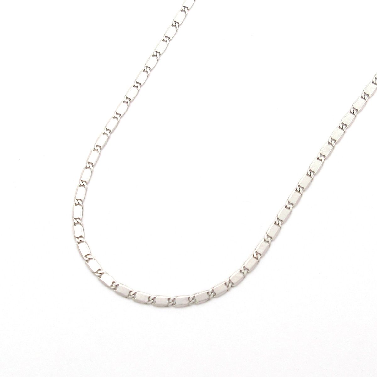 Unbranded(ノーブランド) ネックレス美品 K14WG 総重量:5.1g