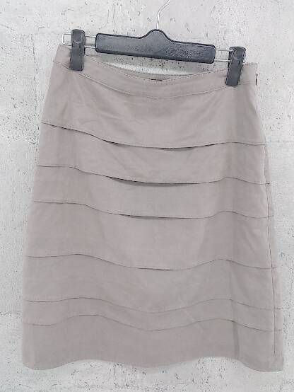 ◇ ANAYI アナイ 膝下 タイト スカート 38 グレー * 1002799892797 【中古】 【1002799892797】