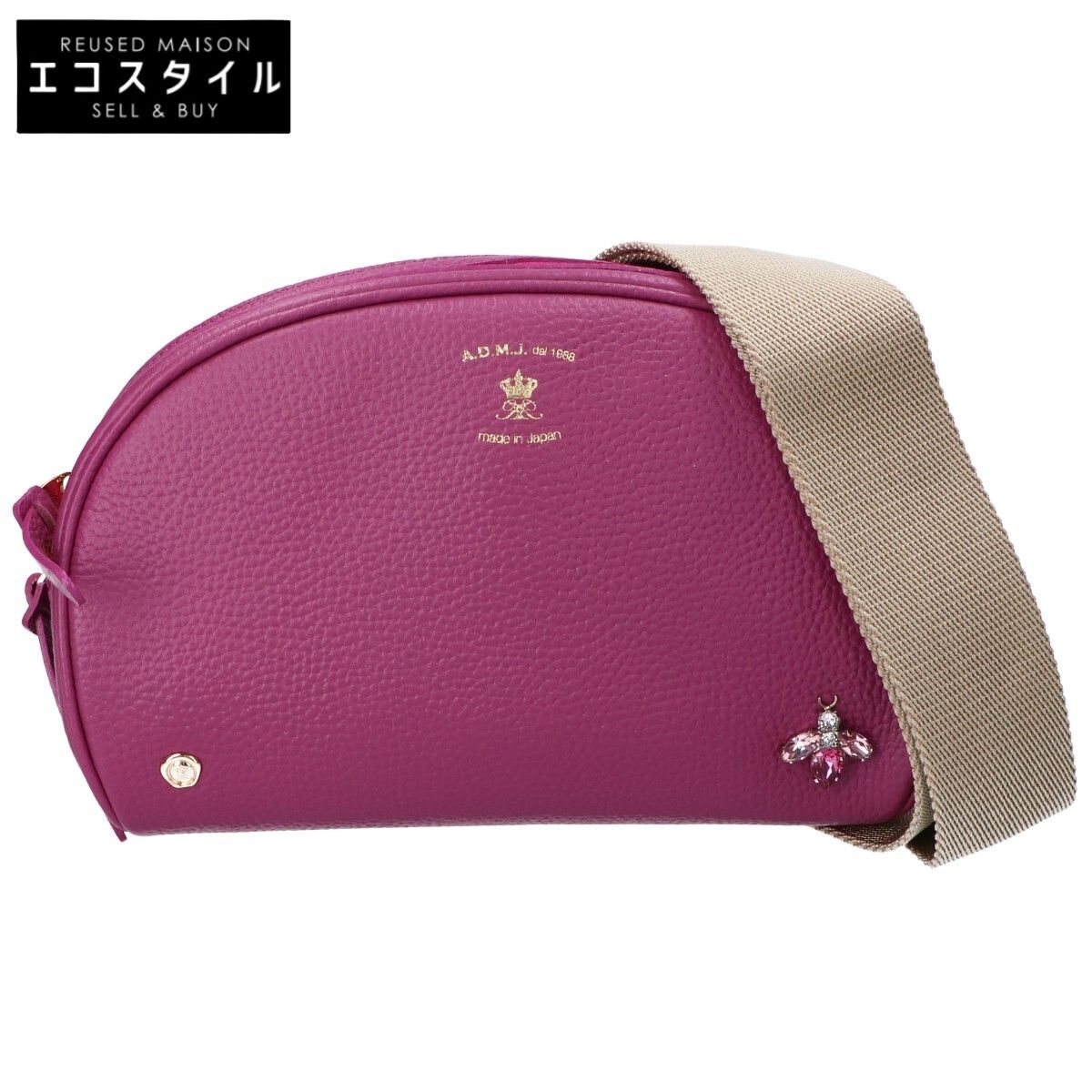 A.D.M.J. Accessoires De Mademoiselle　ADMJ　【新品同様】THE BEE ラウンドアクセント