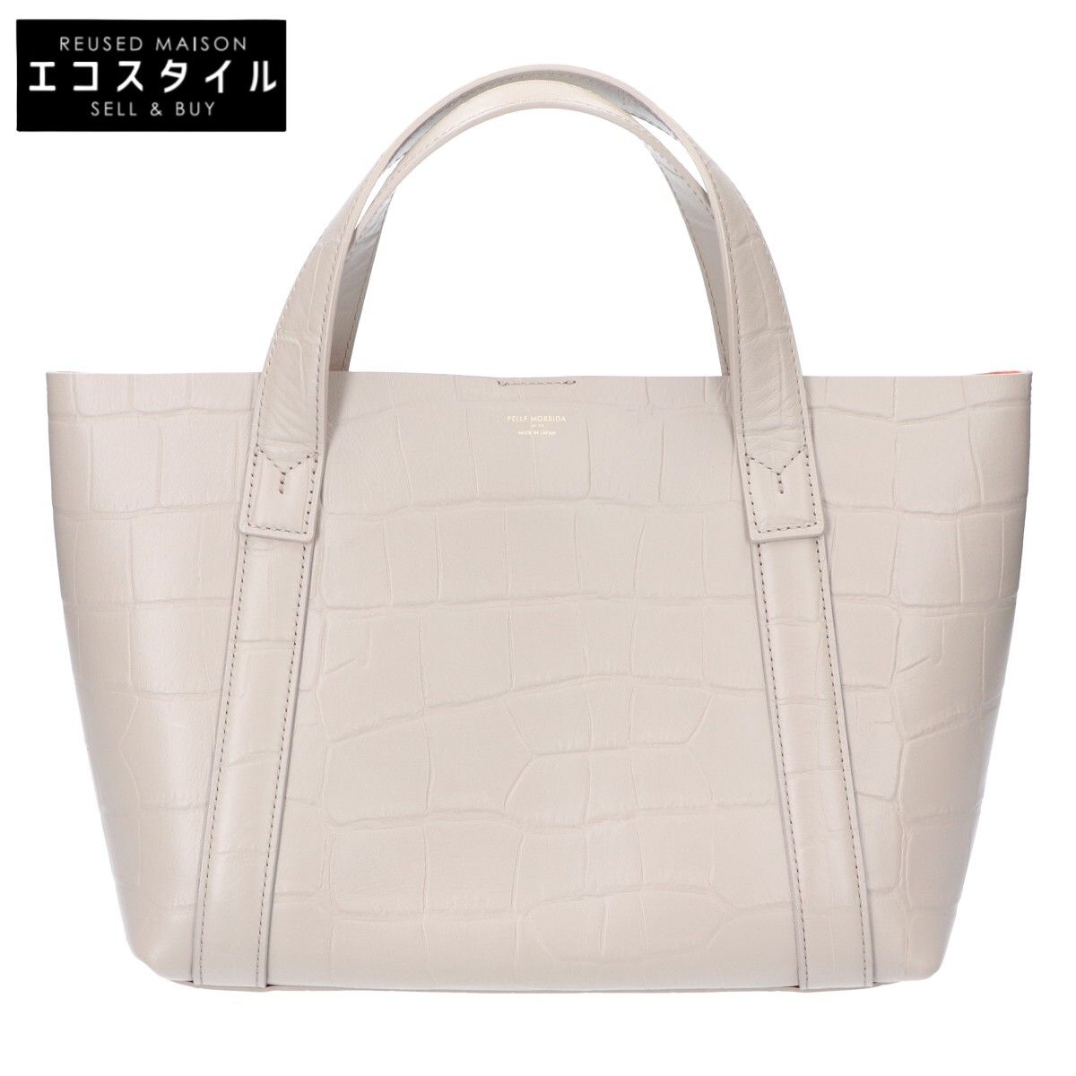 PELLE MORBIDA　ペッレモルビダ　【美品】TE007 TELA MARINA テーラ マリーナ 型押しレザー ミニ