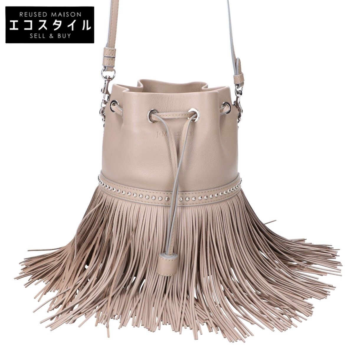 J&MDavidson　ジェイアンドエムデヴィッドソン　【美品】カーニバル スタッズ フリンジ 2WAYショルダー　ミディアム