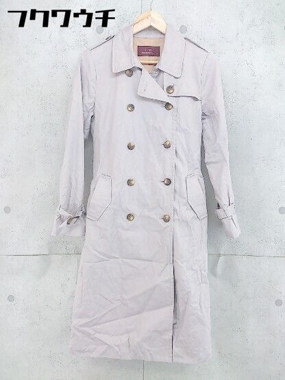 ◇ ◎ ITEMS URBAN RESEARCH アーバンリサーチ ウエストベルト付き 長袖 コート サイズM グレー系 レディース 【中古】 【1103030006673】