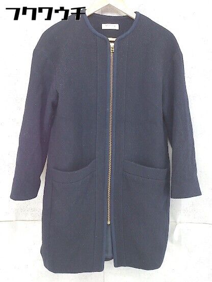 ◇ NOLLEY'S Light ノーリーズ 長袖 コート サイズ38 ネイビー系 レディース 【中古】 【1103030006291】