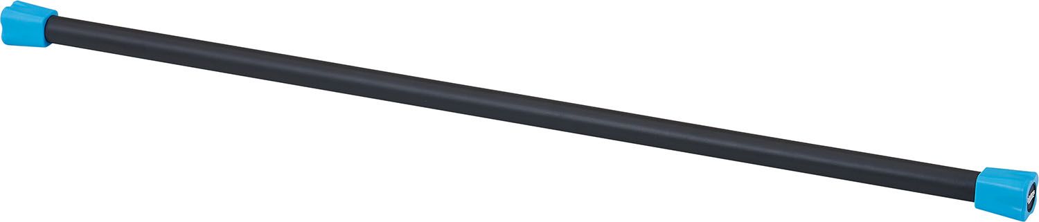 ダンノ DANNO フィットネスバー 120cm ブルー 青 フィットネス エクササイズ トレーニング バー 柔軟 外側四角形状 運動 ジム 運動不足解消 基礎トレーニング D7166 ブルー