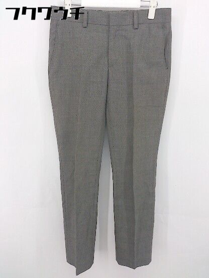 ◇ BANANA REPUBLIC バナナリパブリック チェック スラックス パンツ サイズ29×32 グレー レディース 【中古】 【1103040004959】