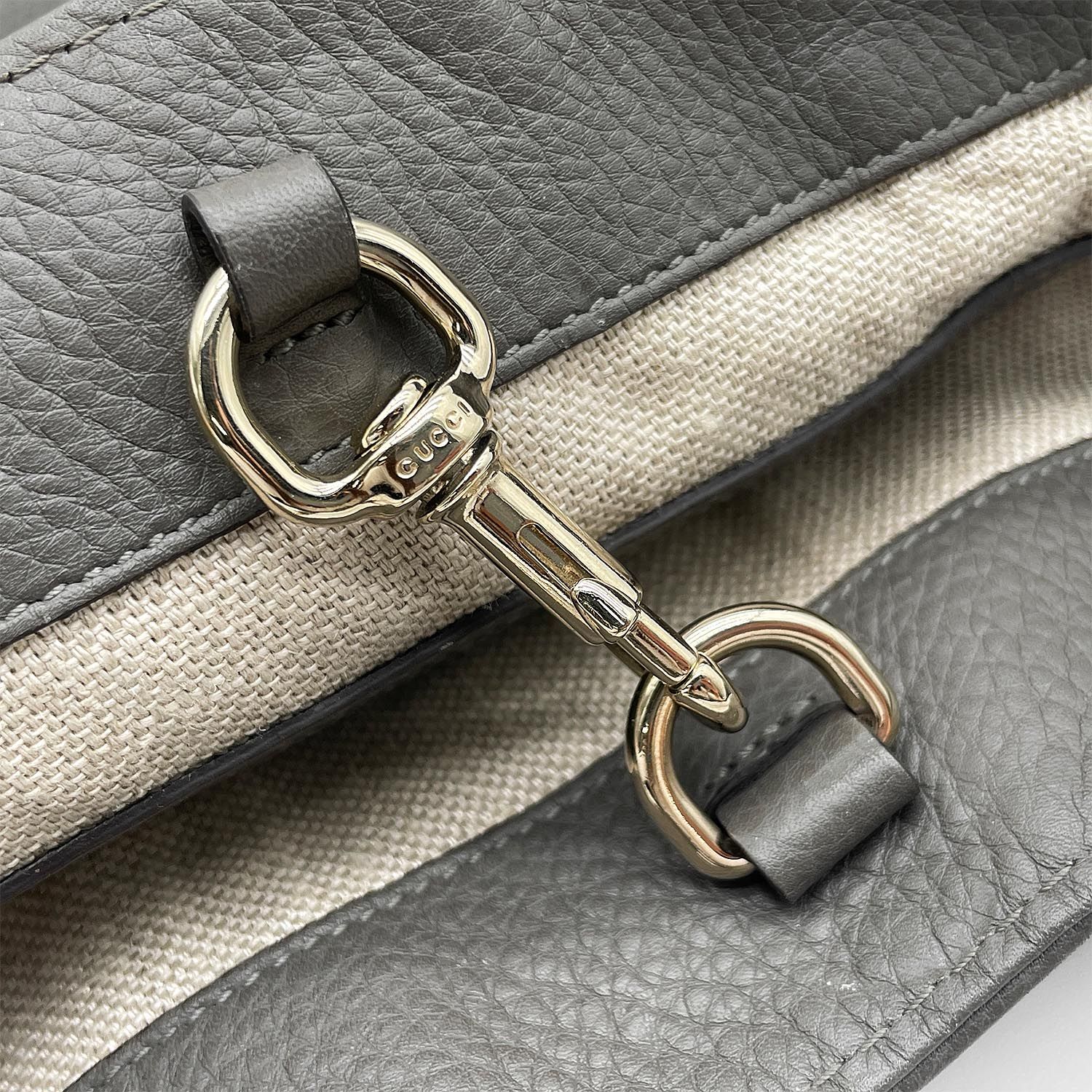 GUCCI グッチ グリニッジ ホースビット トートバッグ 257051 レザー 