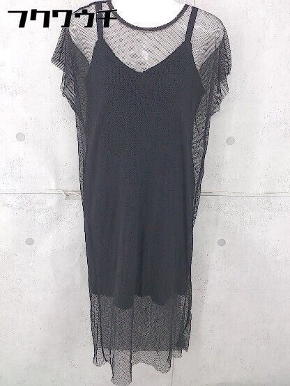 ◇ Another Edition UNITED ARROWS カットソー ワンピース アンサンブル ブラック レディース 【1104010010468】
