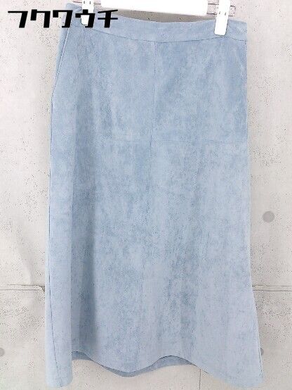◇ apart by lowrys LOWRYS FARM ローリーズファーム 膝下丈 フレア スカート サイズM ブルー系 レディース 【中古】 【1104020000862】