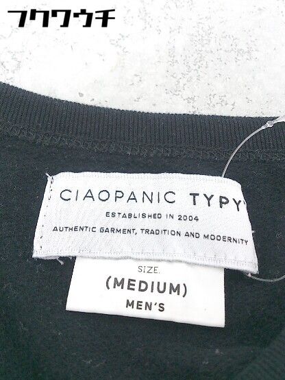◇ CIAOPANIC TYPY チャオパニックティピー 切り替え 長袖 ニット セーター サイズM ブラック系 メンズ 【1104020003924】 ◇ CIAOPANIC TYPY チャオパニックティピー 切り替え 長袖 ニット セーター サイズM ブラック系 メンズ 【1104020003924】
