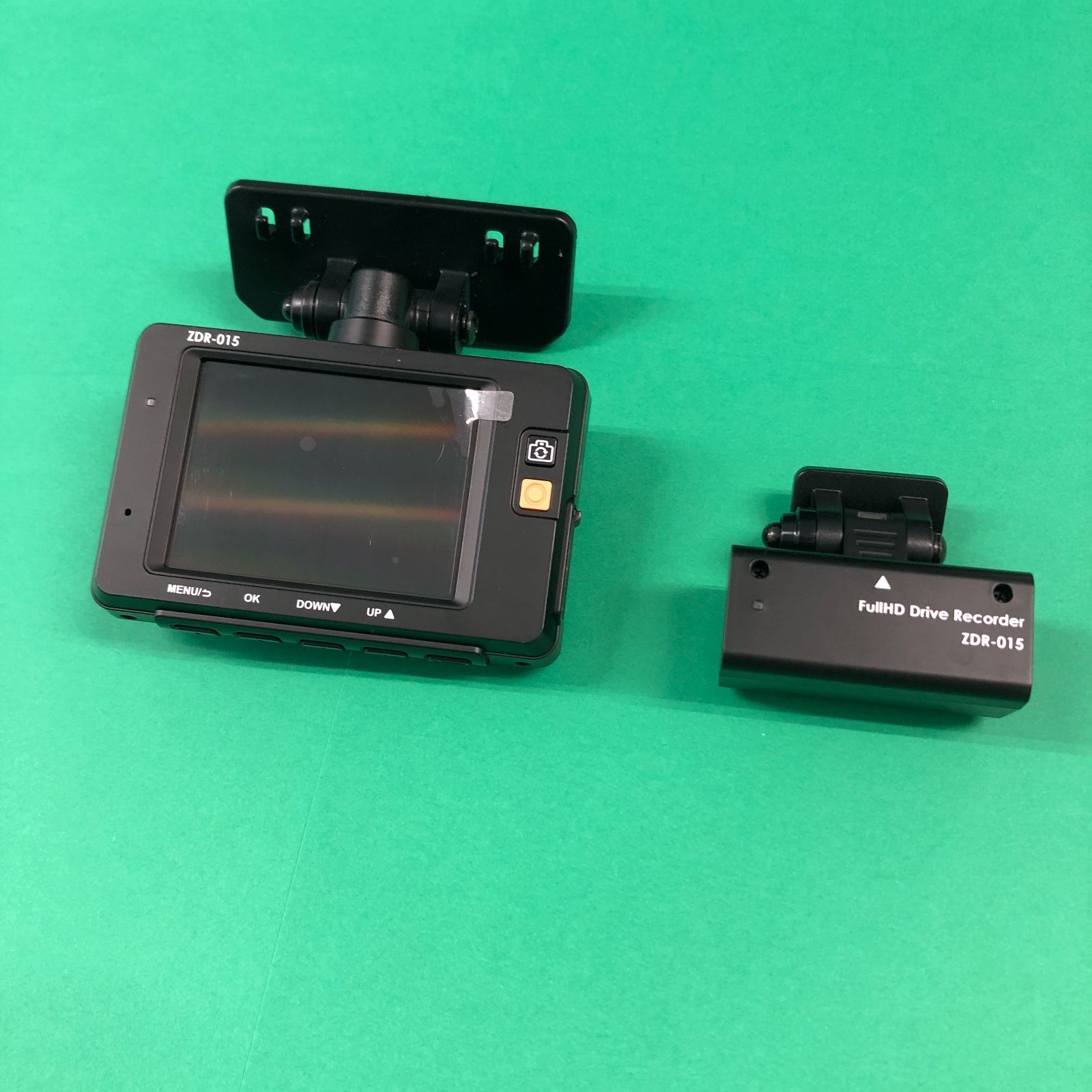 コムテック ドライブレコーダー ZDR-015 前後 2カメラ ドラレコ フルHD