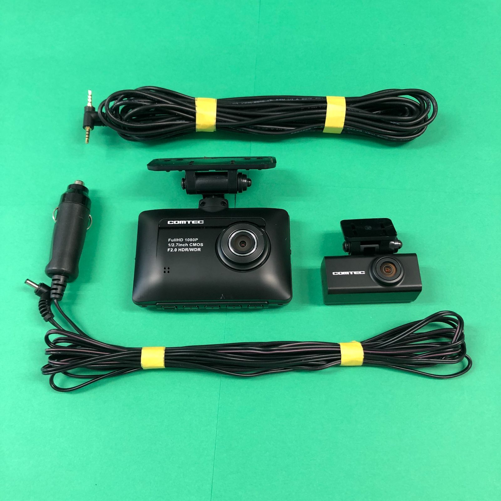 コムテック ドライブレコーダー ZDR-015 前後 2カメラ ドラレコ フルHD