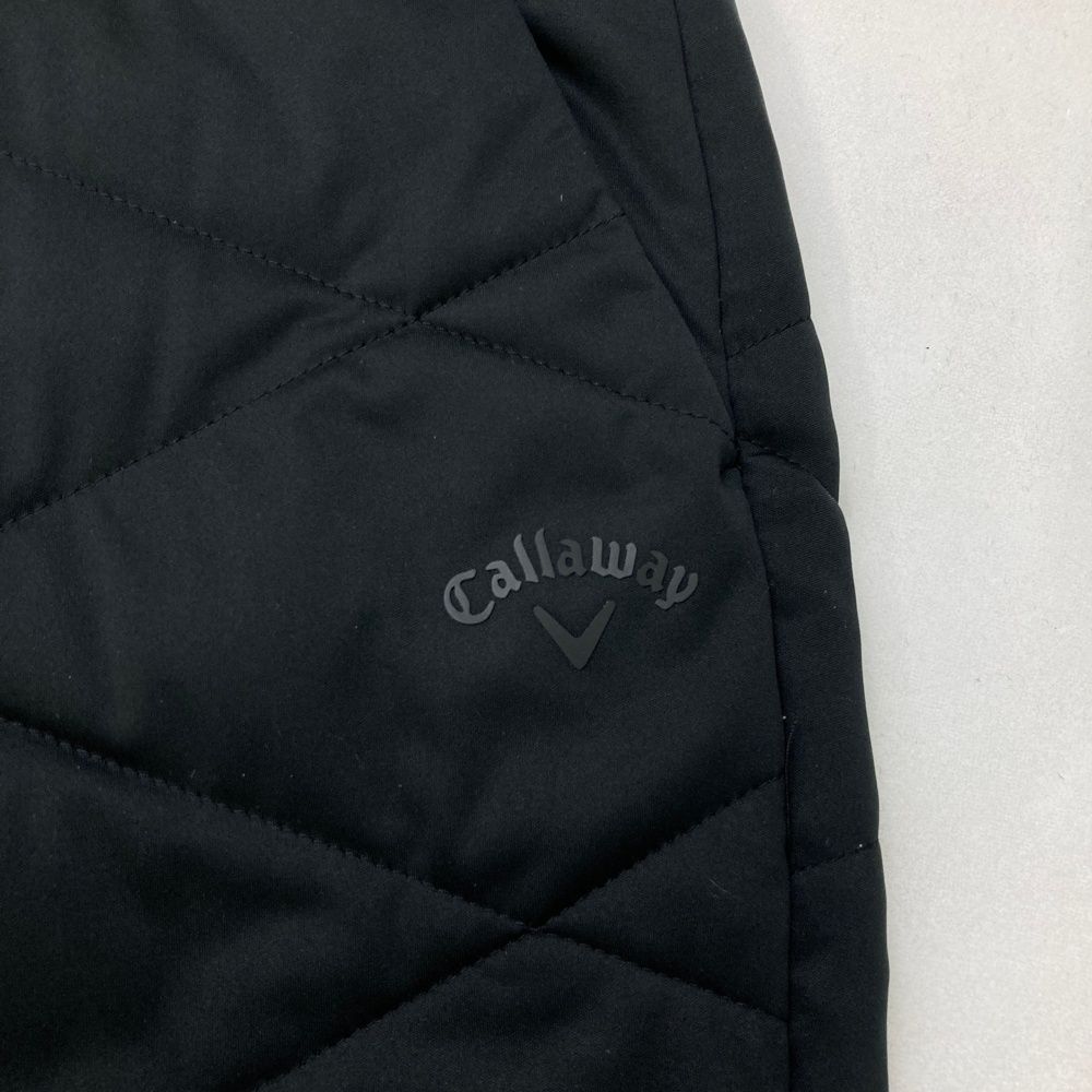 サイズ：LL CALLAWAY キャロウェイ 2025年モデル 中綿パンツ  ブラック系 [240101682788] ゴルフウェア メンズ ストスト サイズ：LL CALLAWAY キャロウェイ 2025年モデル 中綿パンツ ブラック