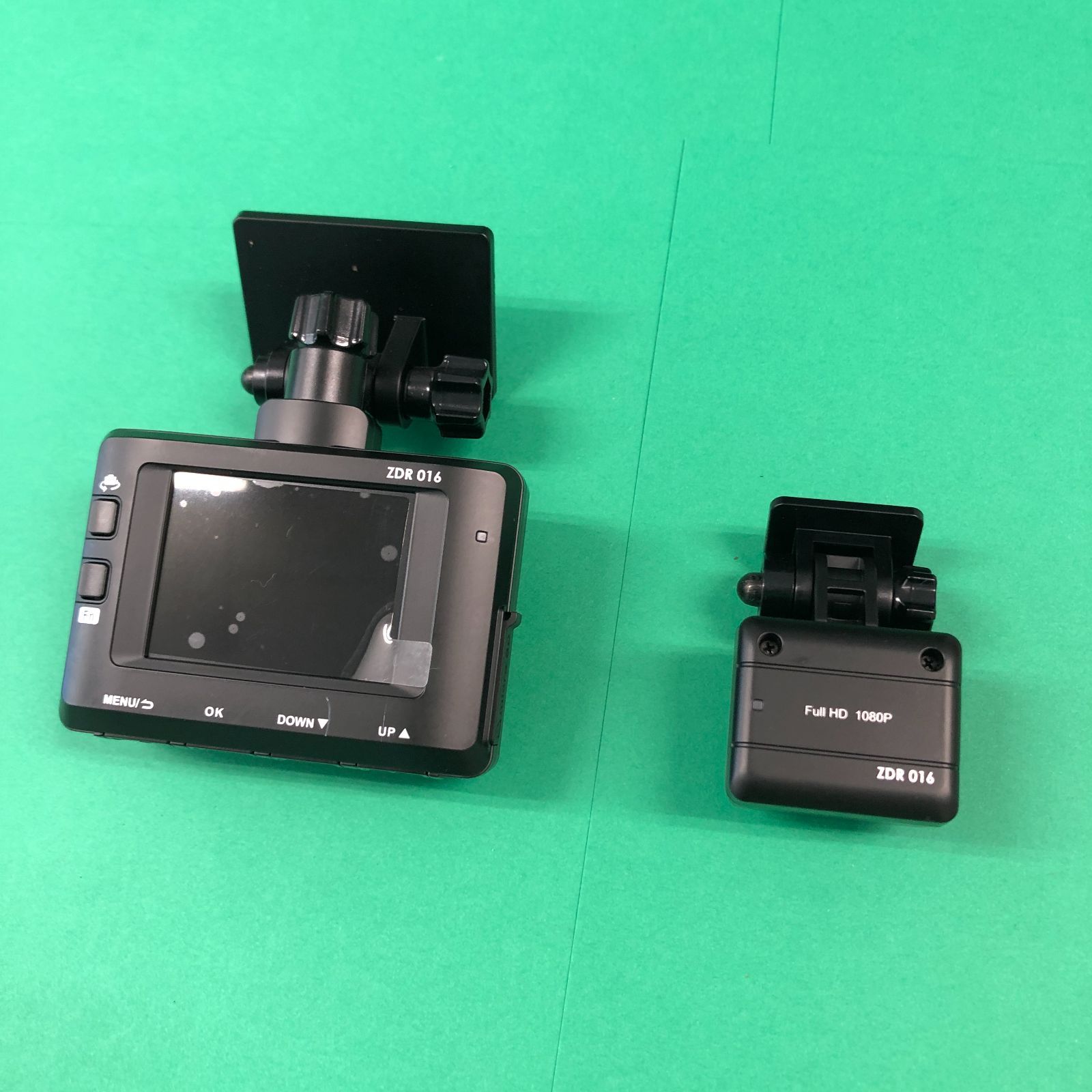 コムテック ドライブレコーダー ZDR-016 前後 2カメラ ドラレコ フルHD 