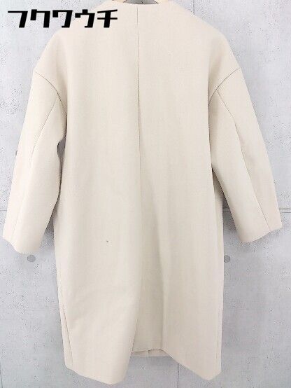 ■ chocol raffine robe ショコラ フィネ ローブ 長袖 ノーカラー コート サイズF ベージュ レディース 【1104020008394】 ■ chocol raffine robe ショコラ フィネ ローブ 長袖 ノーカラー コート サイズF ベージュ レディース 【1104020008394】