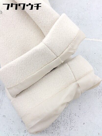 ■ chocol raffine robe ショコラ フィネ ローブ 長袖 ノーカラー コート サイズF ベージュ レディース 【1104020008394】 ■ chocol raffine robe ショコラ フィネ ローブ 長袖 ノーカラー コート サイズF ベージュ レディース 【1104020008394】