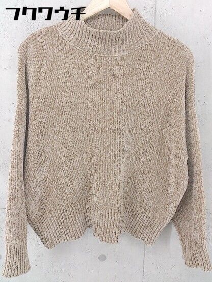 ◇ ITEMS URBAN RESEARCH アーバンリサーチ 長袖 ニット セーター サイズFree ブラウン系 レディース 【中古】 【1104020009940】