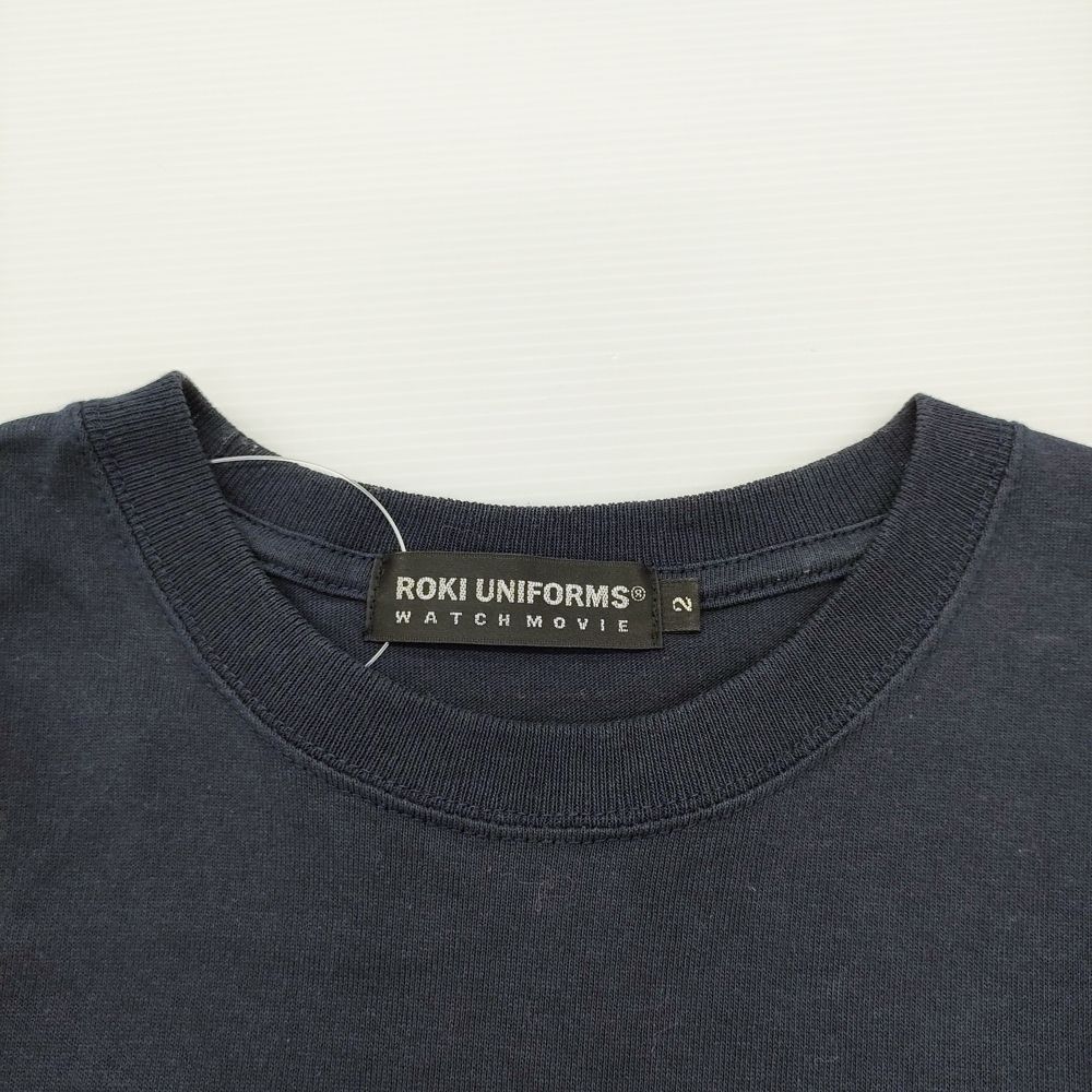 JETLINK ALEXANDER S STAND T-SHIRTS ver EX ROKI UNIFORMS 時計じかけのオレンジ ラメ 半袖Tシャツ カットソー ネイビー メンズ ジェットリンク【中古】6-0501S♪ JETLINK ALEXANDER S STAND T-SHIRTS ver EX ROKI UNIFORMS 時計じかけのオレンジ ラメ 半袖Tシャツ カットソー ネイビー メンズ ジェットリンク【中古】6-0501S♪