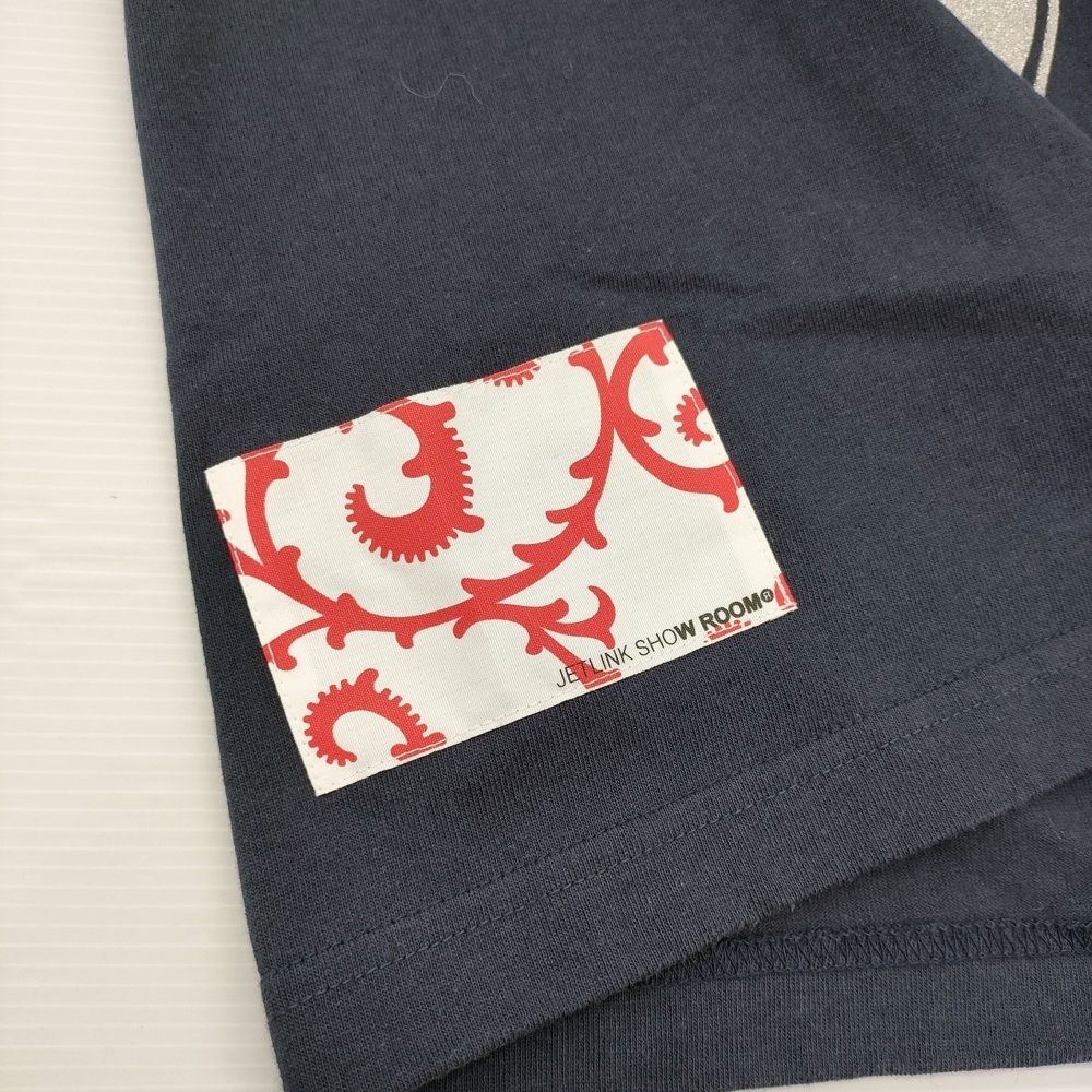 JETLINK ALEXANDER S STAND T-SHIRTS ver EX ROKI UNIFORMS 時計じかけのオレンジ ラメ 半袖Tシャツ カットソー ネイビー メンズ ジェットリンク【中古】6-0501S♪ JETLINK ALEXANDER S STAND T-SHIRTS ver EX ROKI UNIFORMS 時計じかけのオレンジ ラメ 半袖Tシャツ カットソー ネイビー メンズ ジェットリンク【中古】6-0501S♪