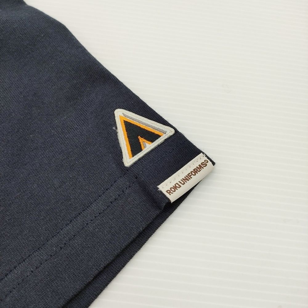 JETLINK ALEXANDER S STAND T-SHIRTS ver EX ROKI UNIFORMS 時計じかけのオレンジ ラメ 半袖Tシャツ カットソー ネイビー メンズ ジェットリンク【中古】6-0501S♪ JETLINK ALEXANDER S STAND T-SHIRTS ver EX ROKI UNIFORMS 時計じかけのオレンジ ラメ 半袖Tシャツ カットソー ネイビー メンズ ジェットリンク【中古】6-0501S♪