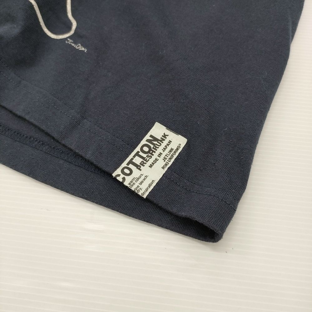JETLINK ALEXANDER S STAND T-SHIRTS ver EX ROKI UNIFORMS 時計じかけのオレンジ ラメ 半袖Tシャツ カットソー ネイビー メンズ ジェットリンク【中古】6-0501S♪ JETLINK ALEXANDER S STAND T-SHIRTS ver EX ROKI UNIFORMS 時計じかけのオレンジ ラメ 半袖Tシャツ カットソー ネイビー メンズ ジェットリンク【中古】6-0501S♪