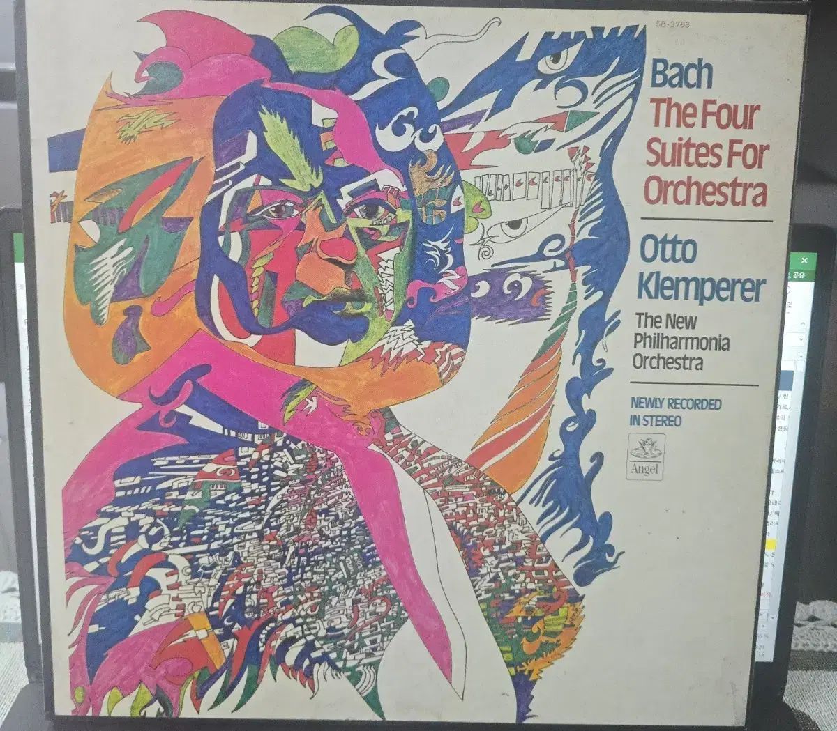 オットー クレンペラー 指揮_バッハ オーケストラ 組曲 2LP BOX US の商品写真