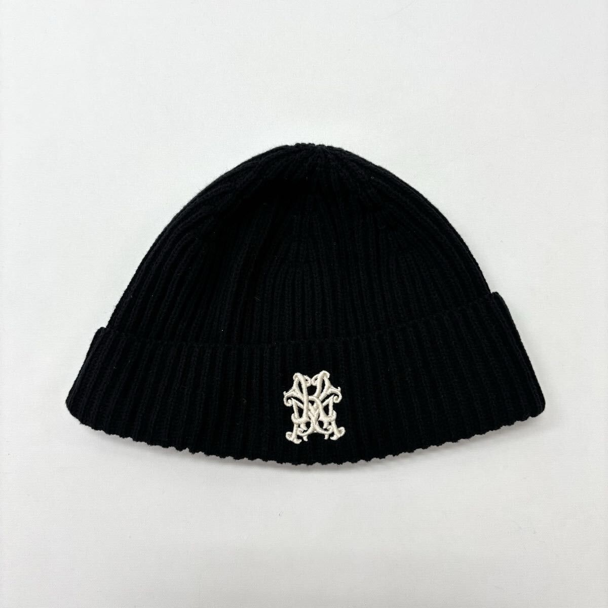 KAMIYA カミヤ x ca4la カシラ ニット キャップ KMY BEANIE BLACK