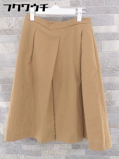 ◇ Spick & Span スピックアンドスパン バックジップ 膝下丈 スカート サイズ36 オレンジ系 レディース 【中古】 【1104050007336】