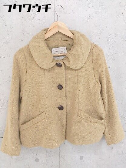 ■ pour la frime プー ラ フリーム 長袖 コート サイズS ブラウン系 レディース 【中古】 【1104050010541】