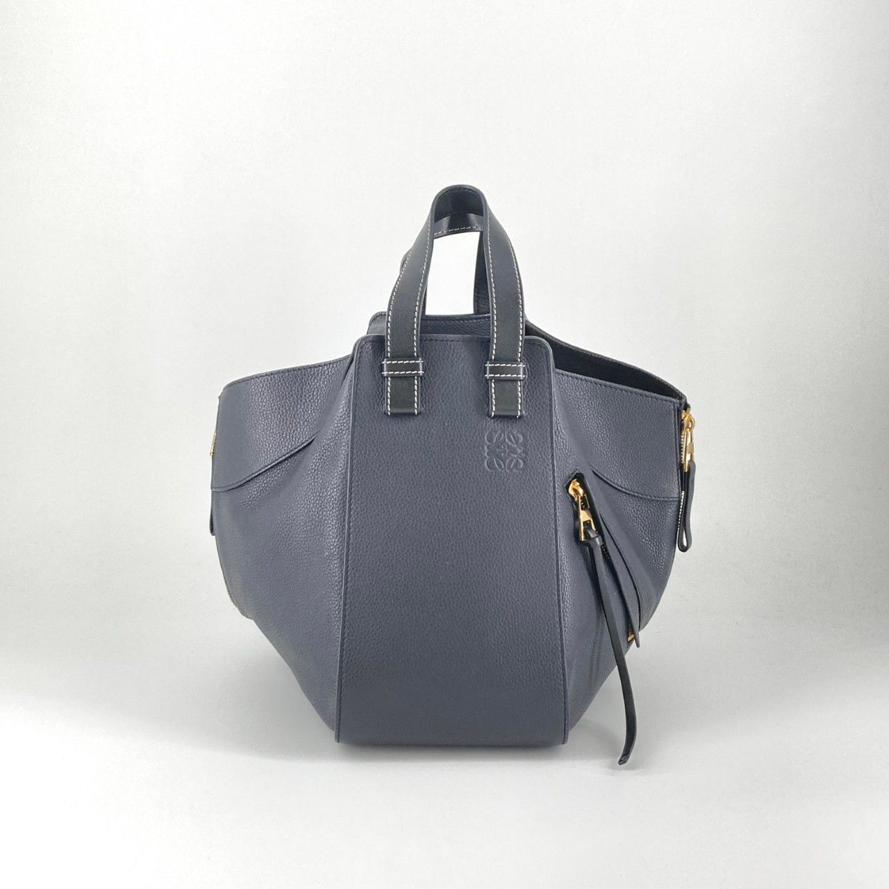 LOEWE（ロエベ） ハンモック スモール ハンドバッグ ブラック