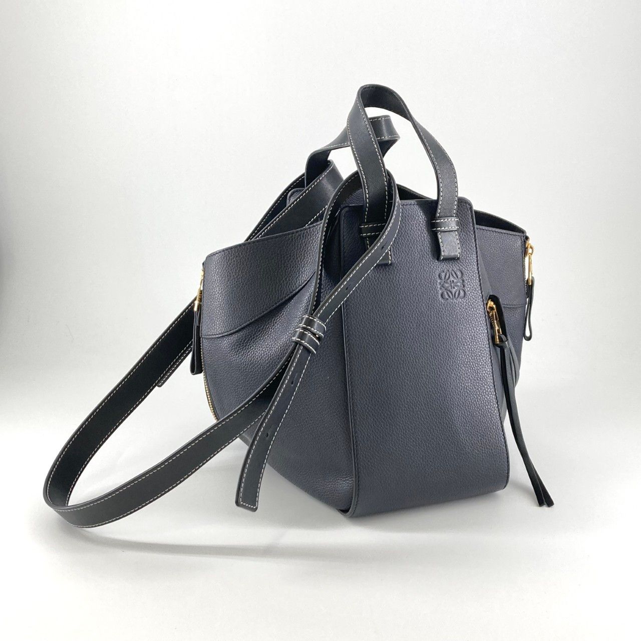 LOEWE（ロエベ） ハンモック スモール ハンドバッグ ブラック - メルカリ