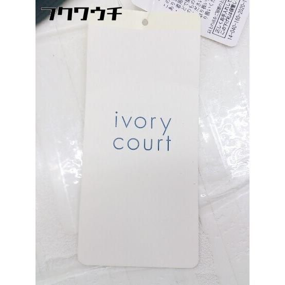 ◇ ◎ ivory court アイボリーコート タグ付 ノースリーブ ミニ ワンピース サイズF ネイビー レディース 【中古】 【1104260004262】