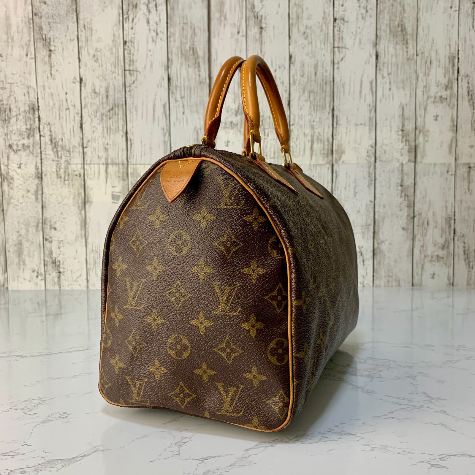 LOUIS VUITTON スピーディ 30 モノグラム ハンドバッグ ミニボストン 
