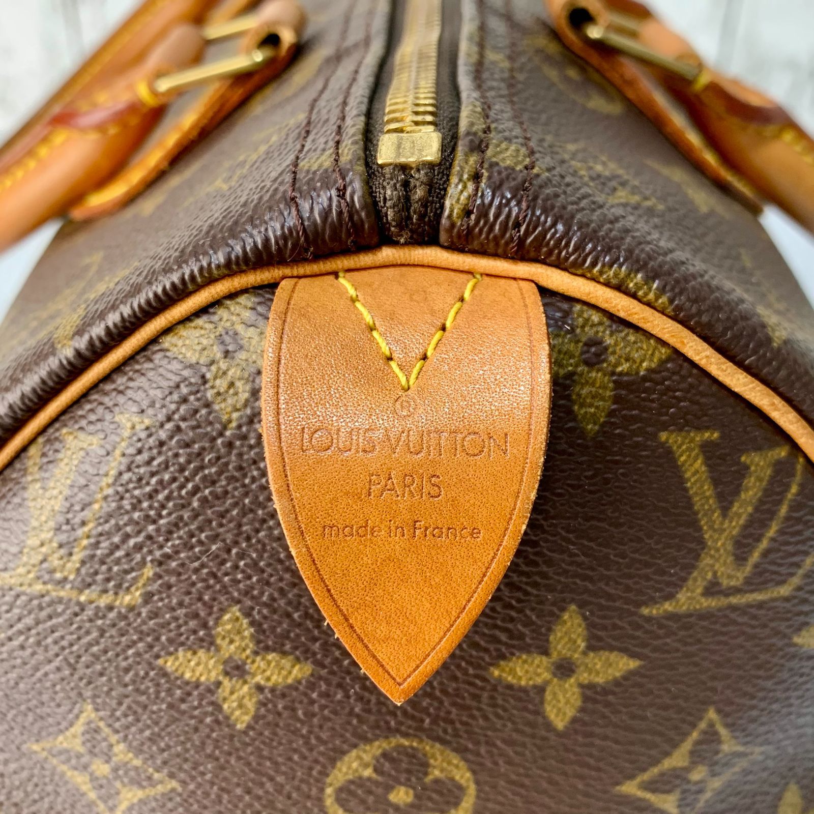 LOUIS VUITTON スピーディ 30 モノグラム ハンドバッグ ミニボストン 