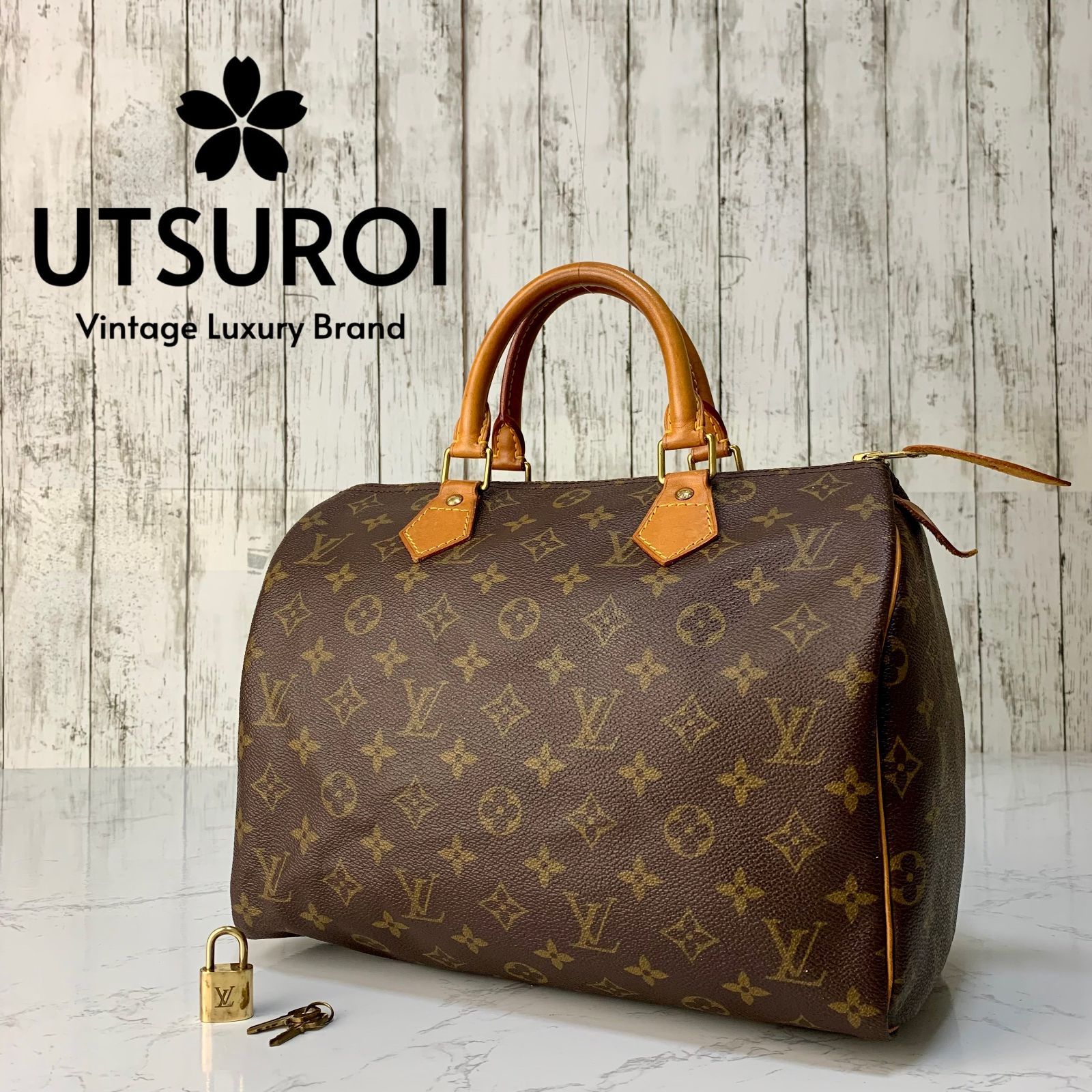 LOUIS VUITTON スピーディ 30 モノグラム ハンドバッグ ミニボストン M41108 【状態ランク：S】