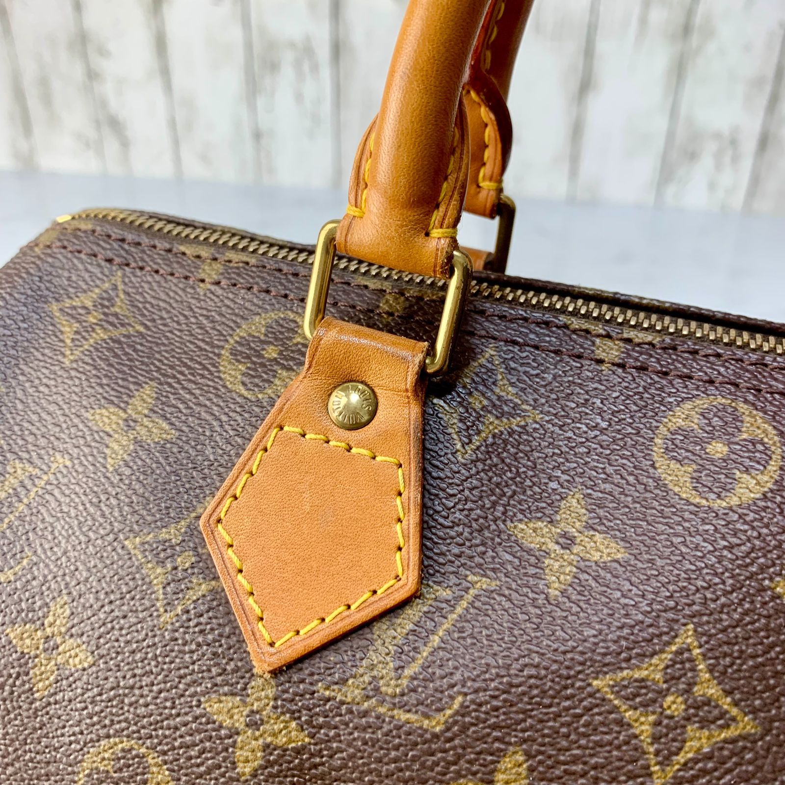 LOUIS VUITTON スピーディ 30 モノグラム ハンドバッグ ミニボストン 