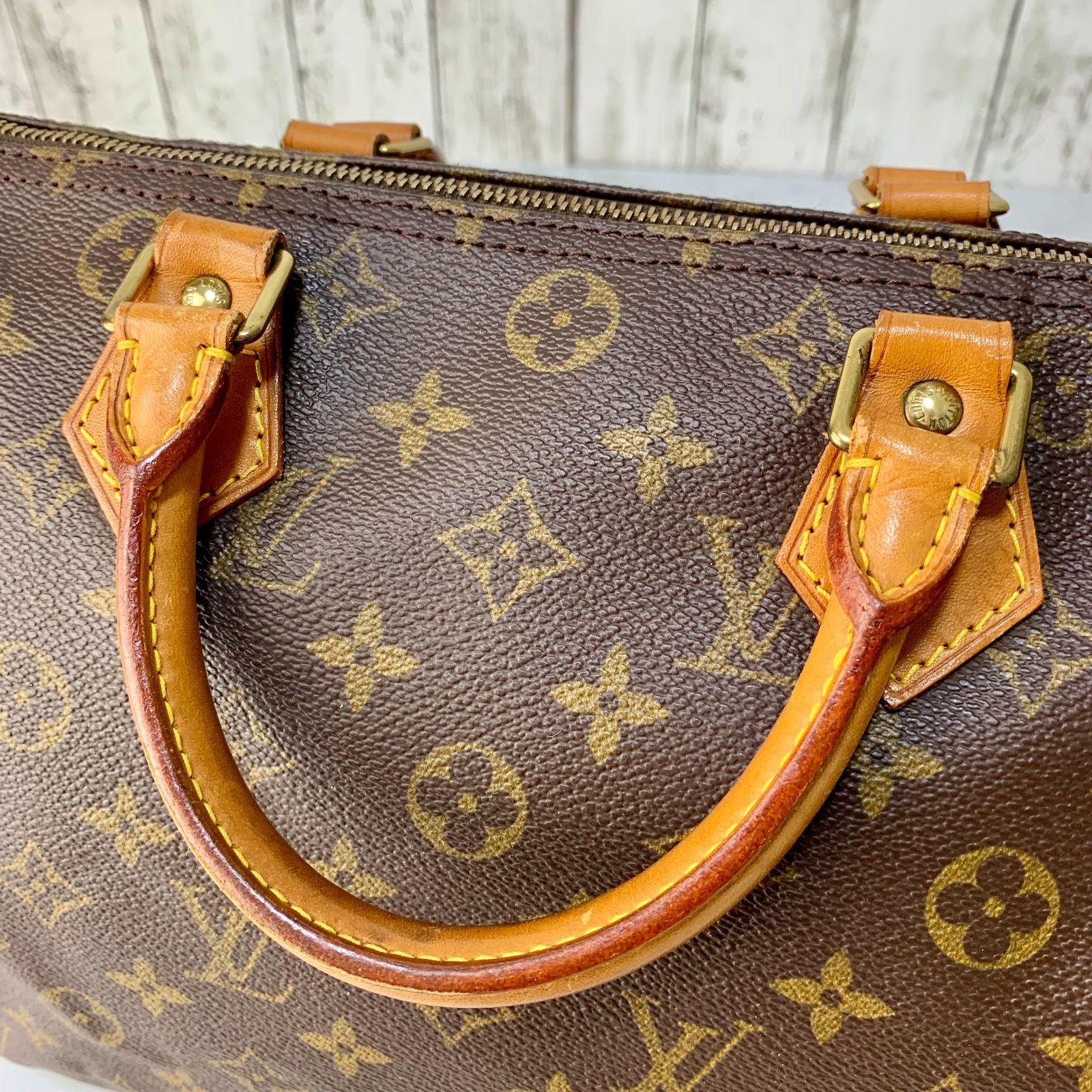 LOUIS VUITTON スピーディ 30 モノグラム ハンドバッグ ミニボストン 