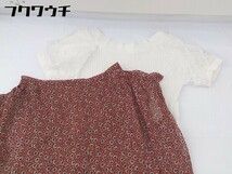 ◇ 《 NICE CLAUP ナイスクラップ まとめ売り2点セット Mサイズ相当 Tシャツ カットソー ミニ ワンピース レディース 》 【1106170005889】